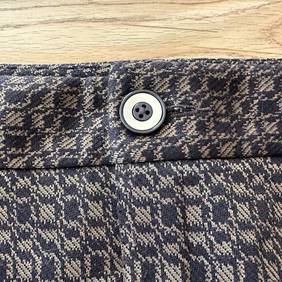 Cabi Director Trouser Style #4505 - Brown & Black Gold Print Sz 14 - Picture 10 of 16